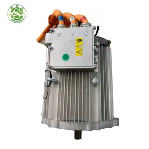 10kw 15kw Hemat Energi Motor AC dan Controller untuk Ev Mobil Konversi Dibuat Di Cina