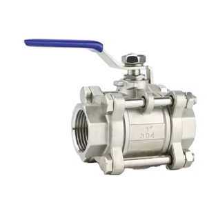 Thép Không Gỉ 304 Của Nhãn Hiệu Công Nghiệp Van Threaded Ba-<span class=keywords><strong>M</strong></span>ảnh Bóng Van Cho <span class=keywords><strong>H</strong></span>ơi Nước/Nước Dịch Vụ Với Nữ Chủ Đề - Product Image 4