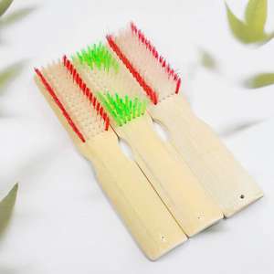Cepillos de bambú al por mayor, cepillos de madera multifuncionales para lavandería, cepillos para tablas, cepillos para zapatos, de un y dos yuanes. - Product Image 2