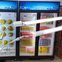 Barre lumineuse LED intégrée Longhey Electric, tubes LED pour corps de PC, pour l'éclairage de la viande fraîche dans les congélateurs et réfrigérateurs