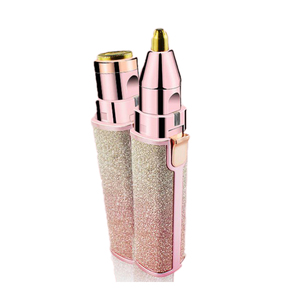 Banyak Digunakan 2 In 1 Wanita Alis Pemangkas Rambut Remover untuk Tidak Menimbulkan Rasa Sakit Alis Epilator Cukur - Product Image 1