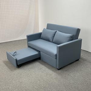 Canapé-lit en cuir pour salon, canapé-lit extensible pour 2 personnes - Product Image 2