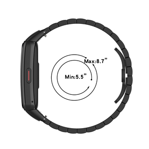 IVANHOE สายรัดข้อมือสเตนเลสสตีล,สำหรับ <span class=keywords><strong>Huawei</strong></span> <span class=keywords><strong>Band</strong></span> 6สายนาฬิกาโลหะอัจฉริยะสำหรับ <span class=keywords><strong>Huawei</strong></span> <span class=keywords><strong>Band</strong></span> 6 <span class=keywords><strong>Pro</strong></span> สายรัดข้อมือสำหรับ Honor 6 <span class=keywords><strong>7</strong></span> - Product Image 5