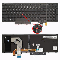 Teclado para Portátil Lenovo Thinkpad P50 P70 P52 P53 P51 P71 P50S P51S, Teclado para Notebook con Retroiluminación para Portátil Lenovo