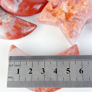 Vendita calda <span class=keywords><strong>pietra</strong></span> <span class=keywords><strong>di</strong></span> cristallo artigianale <span class=keywords><strong>luna</strong></span> stelle sculture <span class=keywords><strong>rosa</strong></span> agata <span class=keywords><strong>luna</strong></span> stella <span class=keywords><strong>pietra</strong></span> <span class=keywords><strong>di</strong></span> palma per la decorazione - Product Image 4