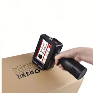 2022 New System Mini Batch Code Hand Held Portable Handheld TIJ Inkjet Printing Machine Impresora Expiry Date Printer