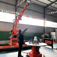 Machine de découpe et de finition de fibre de verre robotisée à 6 axes de haute qualité