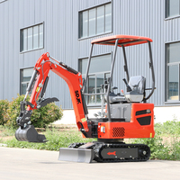 Envío Gratis, Mini Excavadora SDJK de 1, 2 y 3.5 Toneladas, con Motor Kubota, Certificación CE y EPA, Mini Excavadora Hidráulica Nueva