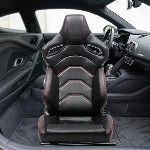 Sièges de voiture de sport universels UNIQ PU à faible quantité minimale de commande dotés de hautes performances de soutien au conducteur - Product Image 1