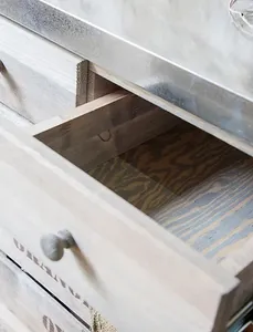 <span class=keywords><strong>Banc</strong></span> de jardin <span class=keywords><strong>en</strong></span> <span class=keywords><strong>bois</strong></span> <span class=keywords><strong>avec</strong></span> 3 tiroirs et étagère à lattes, poste de travail extérieur pour le rangement des pots, des outils et des accessoires de jardinage - Product Image 5