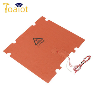 Plaque chauffante en silicone LiYingChuangxin 300x300mm 220V 750W avec trous pour imprimante 3D - Product Image 4