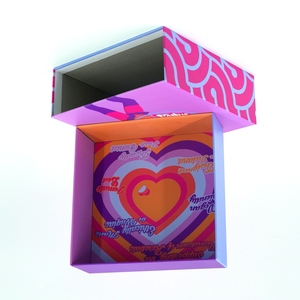Slide Open <strong>Design</strong> Custom Logo Rigid <strong>Cardboard</strong> <strong>Box</strong> Luxury Drawer Gift <strong>Box</strong> Packaging For Small Jewelry - Product Image 4