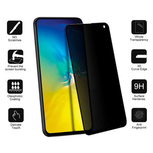 Protecteur d'écran pour <span class=keywords><strong>Samsung</strong></span> <span class=keywords><strong>S10E</strong></span> confidentialité <span class=keywords><strong>verre</strong></span> <span class=keywords><strong>trempé</strong></span> Anti-espion Film en <span class=keywords><strong>verre</strong></span> à couverture complète - Product Image 3