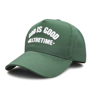 Gorra de Béisbol de 5 Paneles de Algodón con Logotipo Bordado en 3D, Gorras de Béisbol Personalizadas Ajustables para Hombre y Mujer - Product Image 2