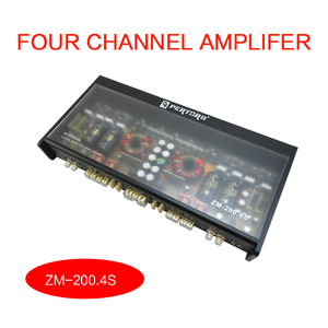 Amplificador de Audio para Auto de 4 Canales y 200W, Marca Q-PERTORS, Modelo <span class=keywords><strong>QP</strong></span> ZM-200.4S - Product Image 1