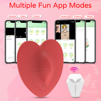 Erwachsenenspielzeug Tragbarer Vibrator für Frauen APP-Fernbedienung 10 Modi Geräuschlos Wasserdicht USB-Aufladbar Sexspielzeug