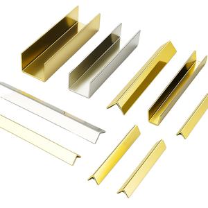 Profilés décoratifs en aluminium U V T de haute qualité pour intérieurs résidentiels et espaces commerciaux modernes - Product Image 1