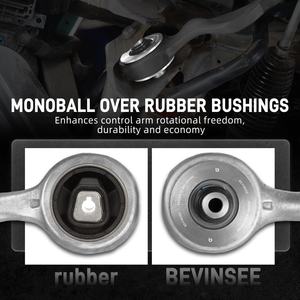Kit de biellettes de suspension avant améliorées BEVINSEE RWD avec rotules monoball pour BMW Série 1 E81/E82/E87/E88 2005-2013 - Product Image 6