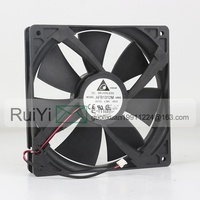 Delta asli 24V 48V DC 12V 0.38A AC EC 13525 EC 13.5CM Dual Ball komputer 2-wire Inverter AFB1312M-SM02 kipas pendingin