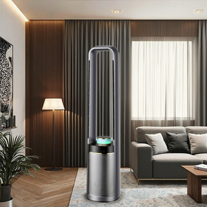 2025 Großhandel Tower & Pedestal Blade less Fans Hot Selling Elektro-Haushalts gerät Kunststoff boden Installation Fabrik preis - Product Image 1