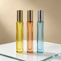 Flacon de parfum carré vide en verre DongFang Glass TXZ-730 10ml 15ml 20ml avec pompe pulvérisatrice, diffuseur à bâtonnets, anti-fuite, sérigraphié