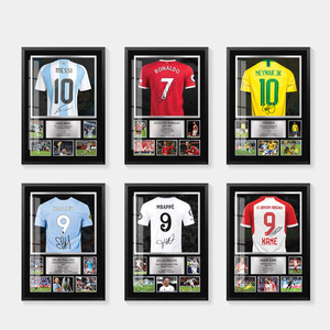Affiches murales personnalisées de stars du football, peintures décoratives pour <span class=keywords><strong>salon</strong></span>, toutes tailles disponibles - Product Image 1