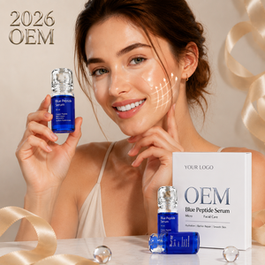 Suero Facial Profesional con Péptidos Azules 10ml, Hidratante, Esencia para el Cuidado de la Piel con Péptidos de Cobre, Marca Privada OEM - Product Image 3