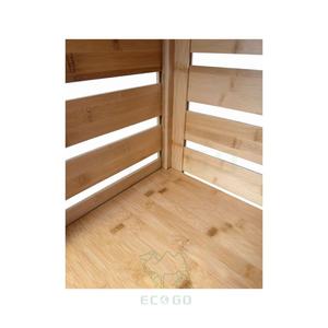 Organizador de Almacenamiento de Bambú Ecológico de 4 Niveles, Tipo Vertical, Moderno, Impermeable y Duradero para Sala de Estar - Product Image 4