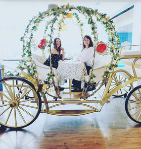 Chariots de luxe pour chevaux, véhicules électriques royaux, remorques de carrosses à chevaux pour mariage à vendre - Product Image 4