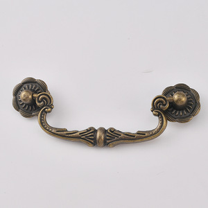 Furniture Handles & <b>Knobs</b> <b>Brass</b> Cabinet Pull 86mm Traditional Design Durable Hardware Accessory - Product Image 1