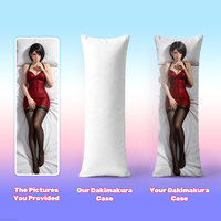 Op maat gemaakte anime merchandise dakimakura hoes anime bodypillow dakimakura anime dropshipping 3D hoes cover dakimakura