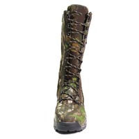 Bottes de chasse d'hiver isolées, chauffantes, imperméables, en cuir, caoutchouc et néoprène, anti-serpent, camouflage, pour hommes, vente en gros, à prix abordable