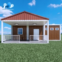 Maison préfabriquée modulaire Zhongnan, bureau portable détachable de 20 pieds, mini-maison mobile, conteneur préfabriqué