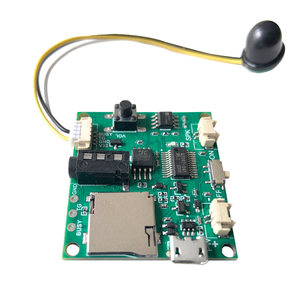 Mô-đun âm thanh kích hoạt chuyển động MP3 <span class=keywords><strong>Motion</strong></span> PIR với UART I/O Cảm ứng hồng ngoại USB 2.0 DC3.7-5V 128Mbit Flash Storage PCBA Board - Product Image 1
