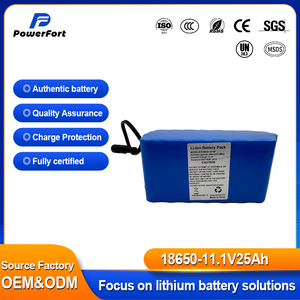 حزمة بطارية ليثيوم أيون Powerfort ICR18650-3S10P بسعة 26 أمبير في الساعة وجهد 11.1 فولت بديلة لإضاءة المسرح LED - Product Image 2