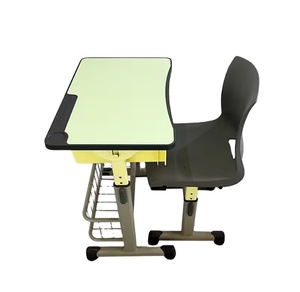 Bộ Duy Nhất Thoải Mái Hiện Đại Có Thể Điều Chỉnh Thân Thiện Với Môi Gỗ Bền Sinh Viên Bàn Ghế Cho Lớp Học Sử Dụng Khuyến khích <span class=keywords><strong>Focus</strong></span> Trường - Product Image 5