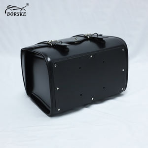 Bolsa Trasera Impermeable Retro <span class=keywords><strong>para</strong></span> Motocicleta, Scooter, <span class=keywords><strong>Bicicleta</strong></span> <span class=keywords><strong>de</strong></span> Carretera y Vehículo Eléctrico - Product Image 5