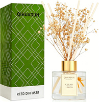 Diffuseur de parfum en rotin 200 ml, écologique, longue durée, prêt pour le dropshipping, vente en gros, marque de parfum d'ambiance, coffret cadeau pour la vente au détail