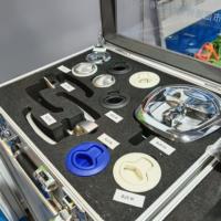 Serrure de tiroir à bouton-poussoir domestique de 30mm pour accessoires de quincaillerie de camping-car
