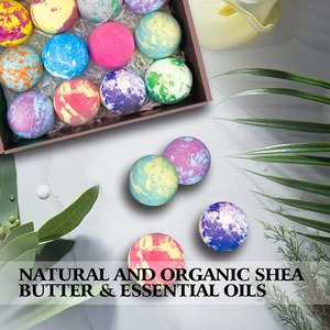 Coffret <span class=keywords><strong>de</strong></span> bombes <span class=keywords><strong>de</strong></span> bain à marque privée – 2 bombes <span class=keywords><strong>de</strong></span> bain colorées personnalisées, coffret cadeau, fournitures végétaliennes, bombes <span class=keywords><strong>de</strong></span> bain bio moussantes aux fleurs - Product Image 2