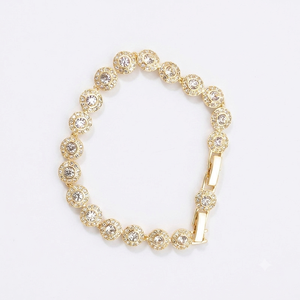 Set di <span class=keywords><strong>Collana</strong></span> e Orecchini di Lusso <span class=keywords><strong>con</strong></span> Cristalli CZ Rotondi per Donna, Gioielli alla Moda, Idea Regalo - Product Image 5
