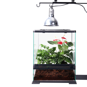 Hochwertige große Reptilien gehäuse Chamäleon käfig und bärtiger Drachen Terrarium Glas Reptilien Fütterung stank zum Verkauf - Product Image 3