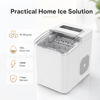 Machine à glace pilée multifonctionnelle élégante et silencieuse pour les fêtes de famille, préparation de desserts et boissons fraîches maison