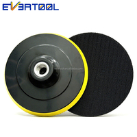 Adaptateur de perceuse pour polisseuse EVERTOOL 5/8"-11, disque de ponçage et de polissage, support rotatif auto-agrippant pour disques auto-fixants