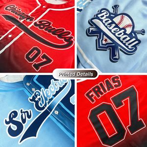 Usine personnalisée crâne Hipster Softball Jersey chemise imprimer nom Halloween Baseball Jersey pour hommes enfants - Product Image 5