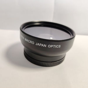 超広角レンズ52mmレンズ交換用デジタル高解像度0.45Xカメラ用マクロ光学ガラス付き - Product Image 1