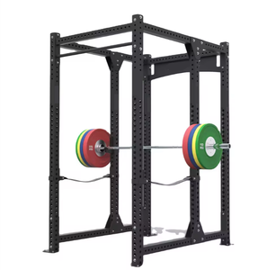 Jaula de potencia multifuncional de acero para sentadillas y entrenamiento de espalda y brazos, compatible con máquina Smith, <span class=keywords><strong>Crossmax</strong></span> CF191F, tubo de 3.0mm, envío inmediato. - Product Image 3