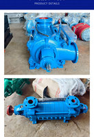 Pompa Sentrifugal Multistage Seri Berkualitas Tinggi dengan Motor DC, Tekanan Tinggi, Horizontal, Pompa Tambang High-Lift, Laju Alir 650 M/h
