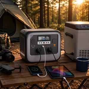 Generador Solar de 700W con Doble Salida de CA, USB-C PD 3.0, Pantalla LCD, 12V, para Camping, Hogar, Respaldo Industrial, Todo en Uno, Portátil - Product Image 6