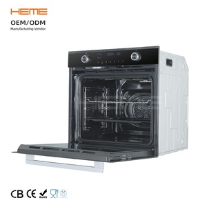 Built-in Multi Oven OEM Manufacturer 74L 3 Glasses Multi Function 60 Black Touch Control Oven air Fryer Built in - Product Image 1